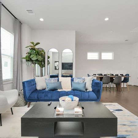יוסטון Casa Azure - New Modern 3 Bedroom Med Center, Nrg, Uh מראה חיצוני תמונה