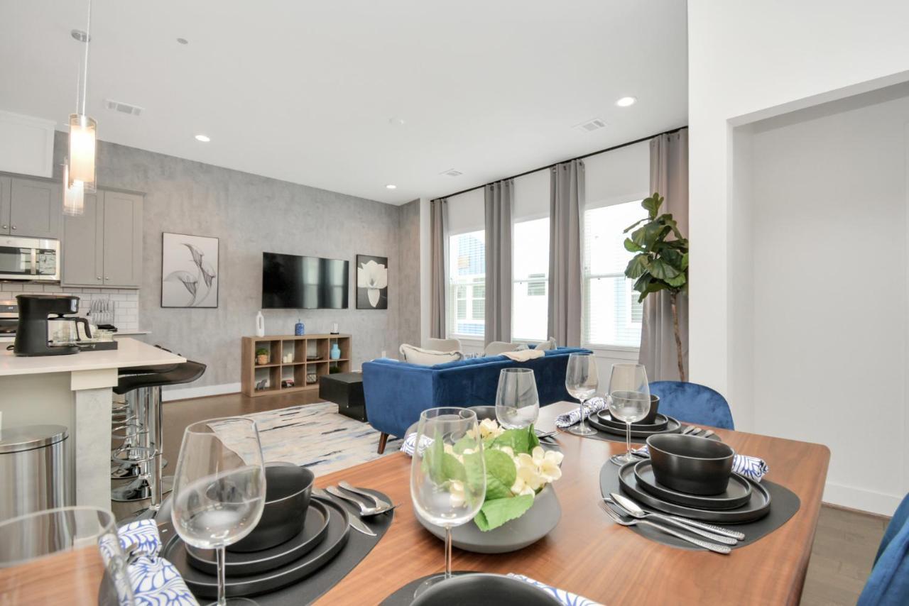 יוסטון Casa Azure - New Modern 3 Bedroom Med Center, Nrg, Uh מראה חיצוני תמונה