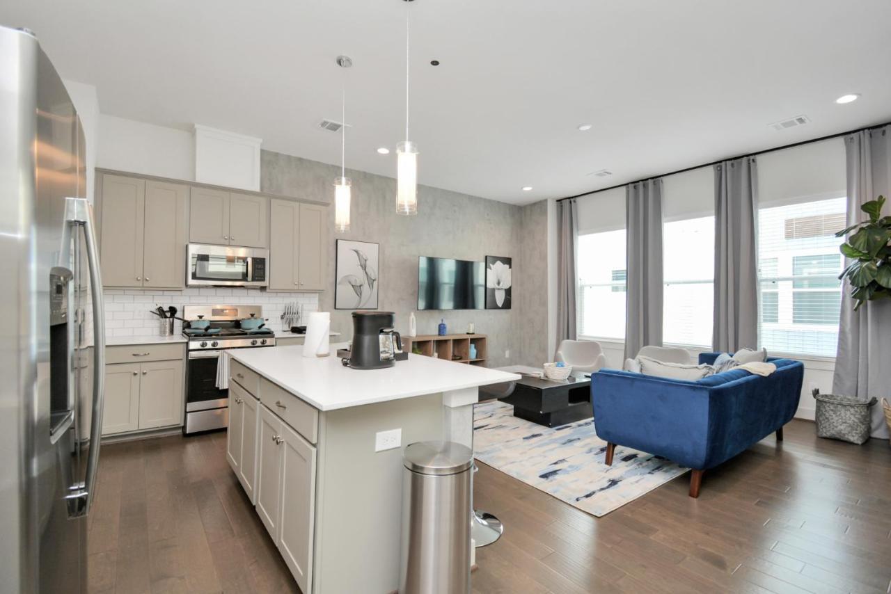 יוסטון Casa Azure - New Modern 3 Bedroom Med Center, Nrg, Uh מראה חיצוני תמונה