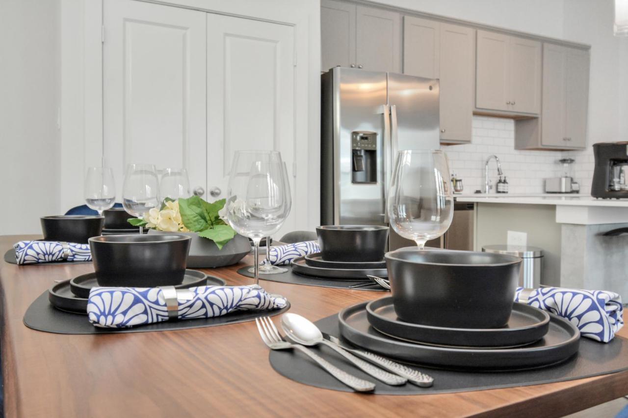 יוסטון Casa Azure - New Modern 3 Bedroom Med Center, Nrg, Uh מראה חיצוני תמונה